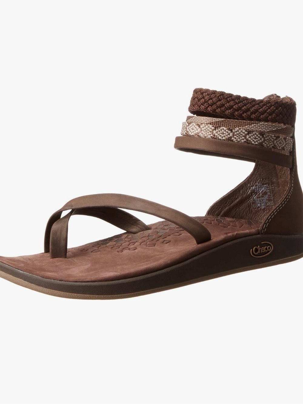 Chaco Women's Dawson Brown Leather Sandals Women’s 9
